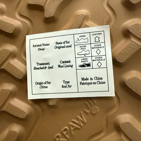 Bearpaw Tan Suede Ankle Boots Alyssa Iced Coffee Ankle Boots Suede Upper Size 11 - Picture 8 of 15